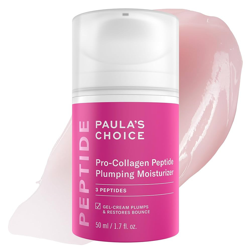 Paula's Choice Pro-Collagen Peptide Plumping Face Moisturizer, Daily Gel Face Cream for Deep Ligh... | Amazon (US)