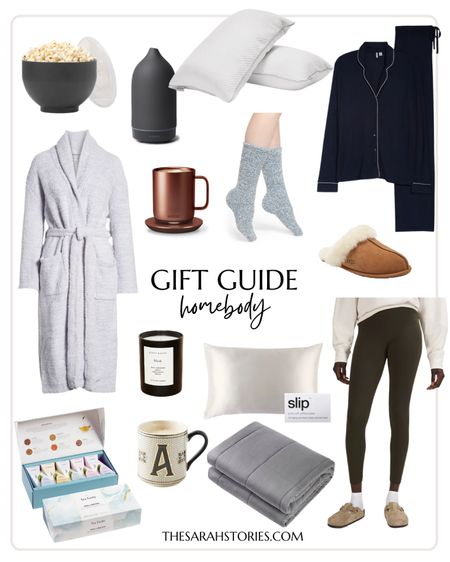 Holiday gift ideas for the homebody ✨ Unique gifts for all of those who love staying home, cozy gifts for friends and family on list. Listed several I own and love + those on my personal wishlist! See all of my Gift Guides on thesarahstories.com. 

#giftguideher #holidaygiftguide #giftguide2022 #cozygifts #homegifts #giftsforthehomebody #holidaygiftguideforher
#giftideas

#LTKHoliday #LTKhome #LTKSeasonal