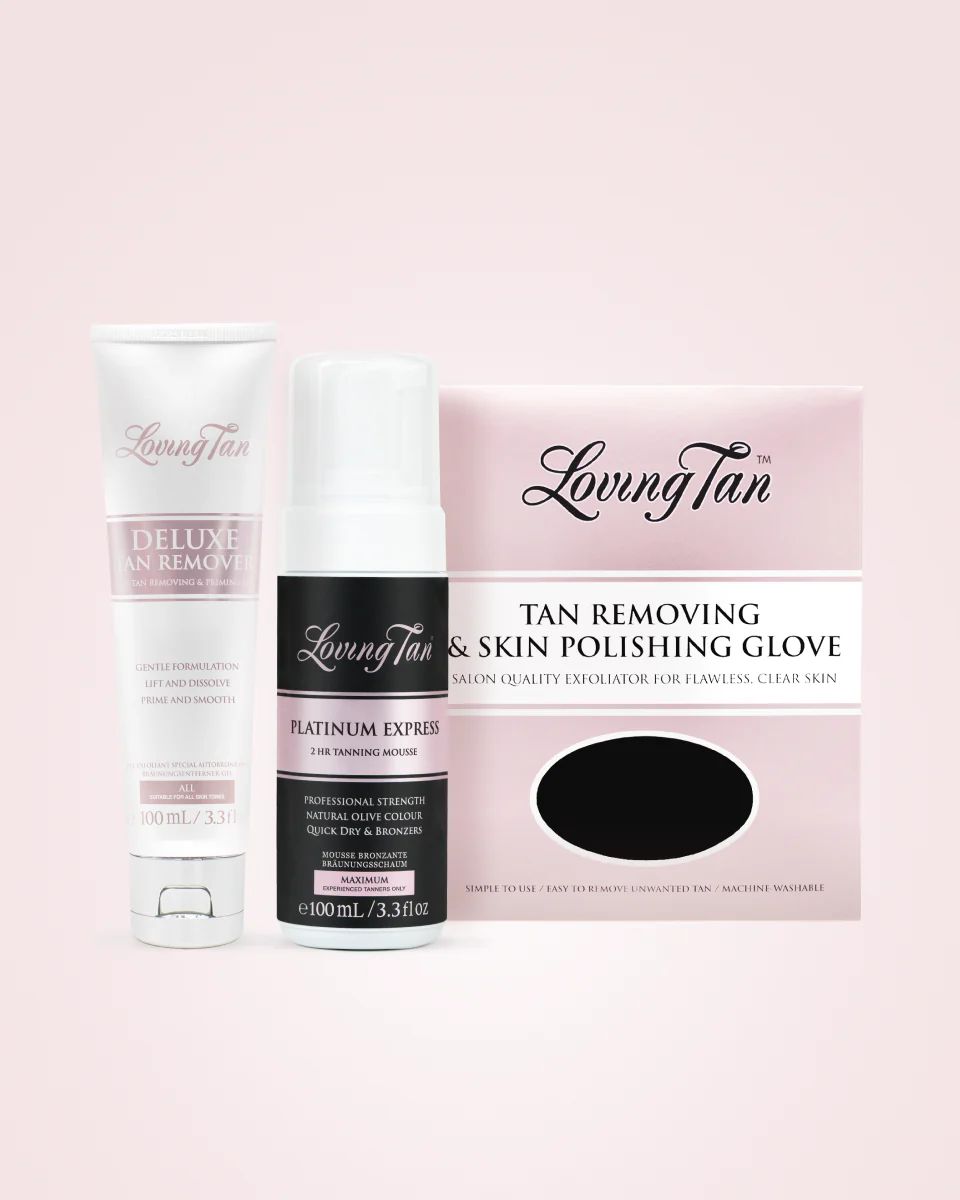 The Tan Remover Platinum Express Set | Loving Tan - US