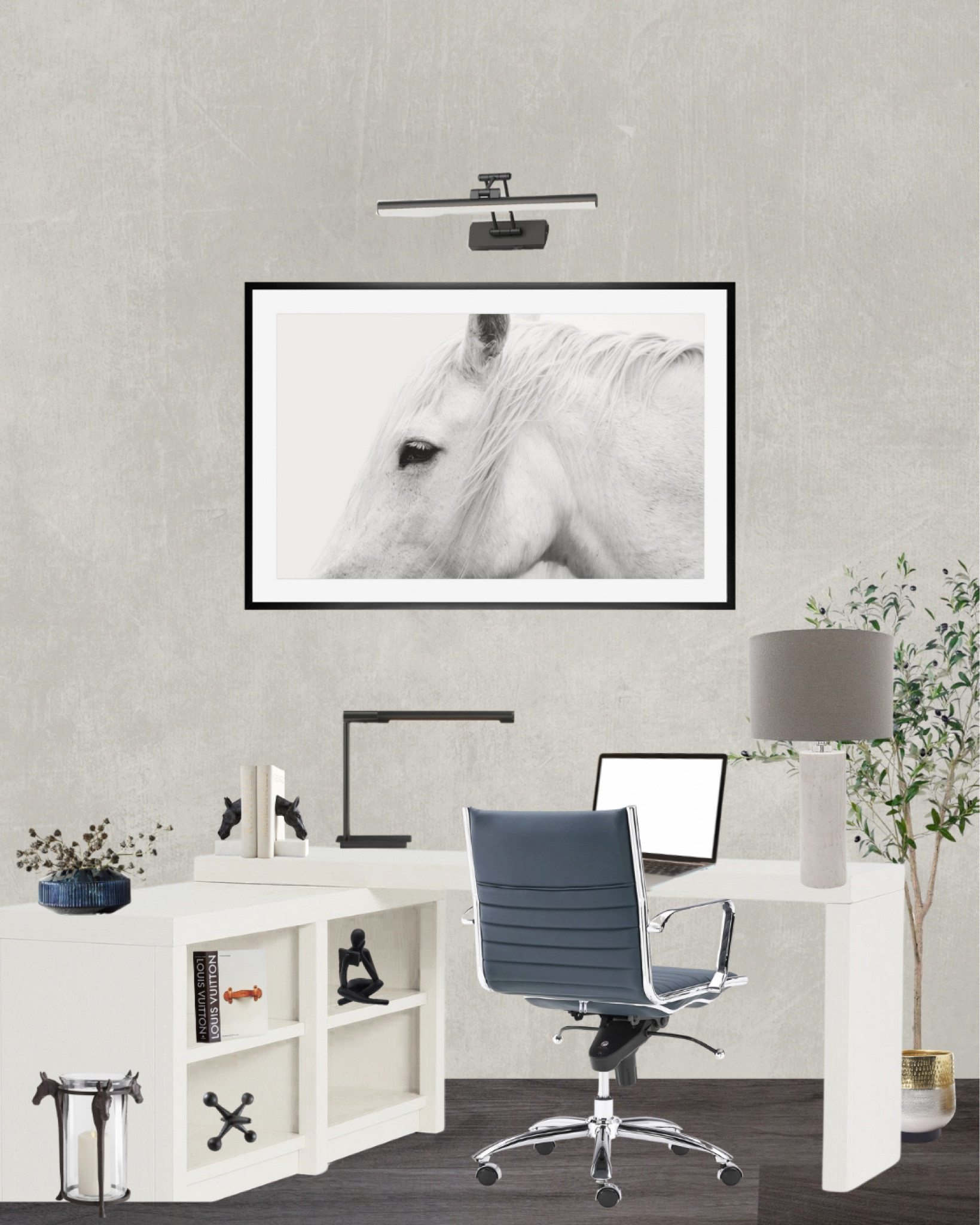 Chic equestrian vibes in this home office inspo I put together. Let’s get to work!

#LTKStyleTip #LTKHome