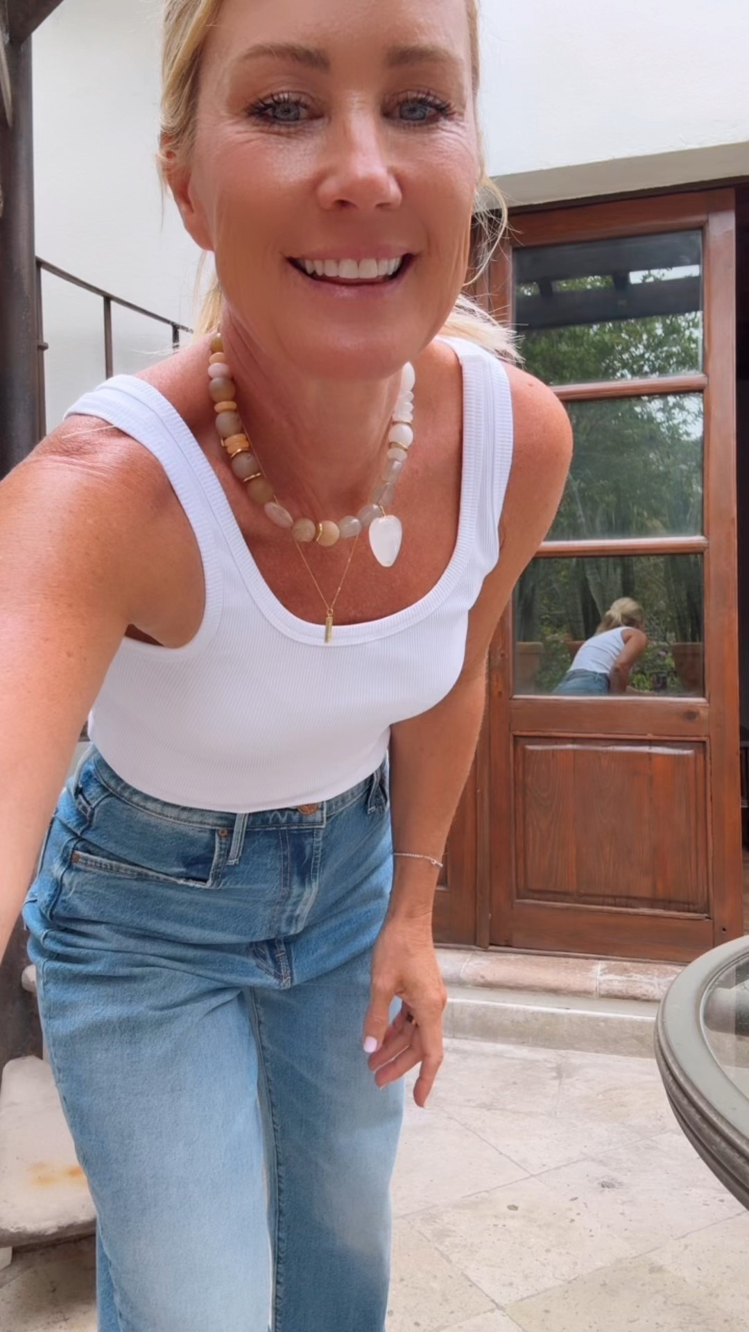 Headed home in the comfiest jeans & chinky cardi!

Wearing 26 denim, xs sweater & small tank 

#LTKOver40 #LTKTravel #LTKStyleTip