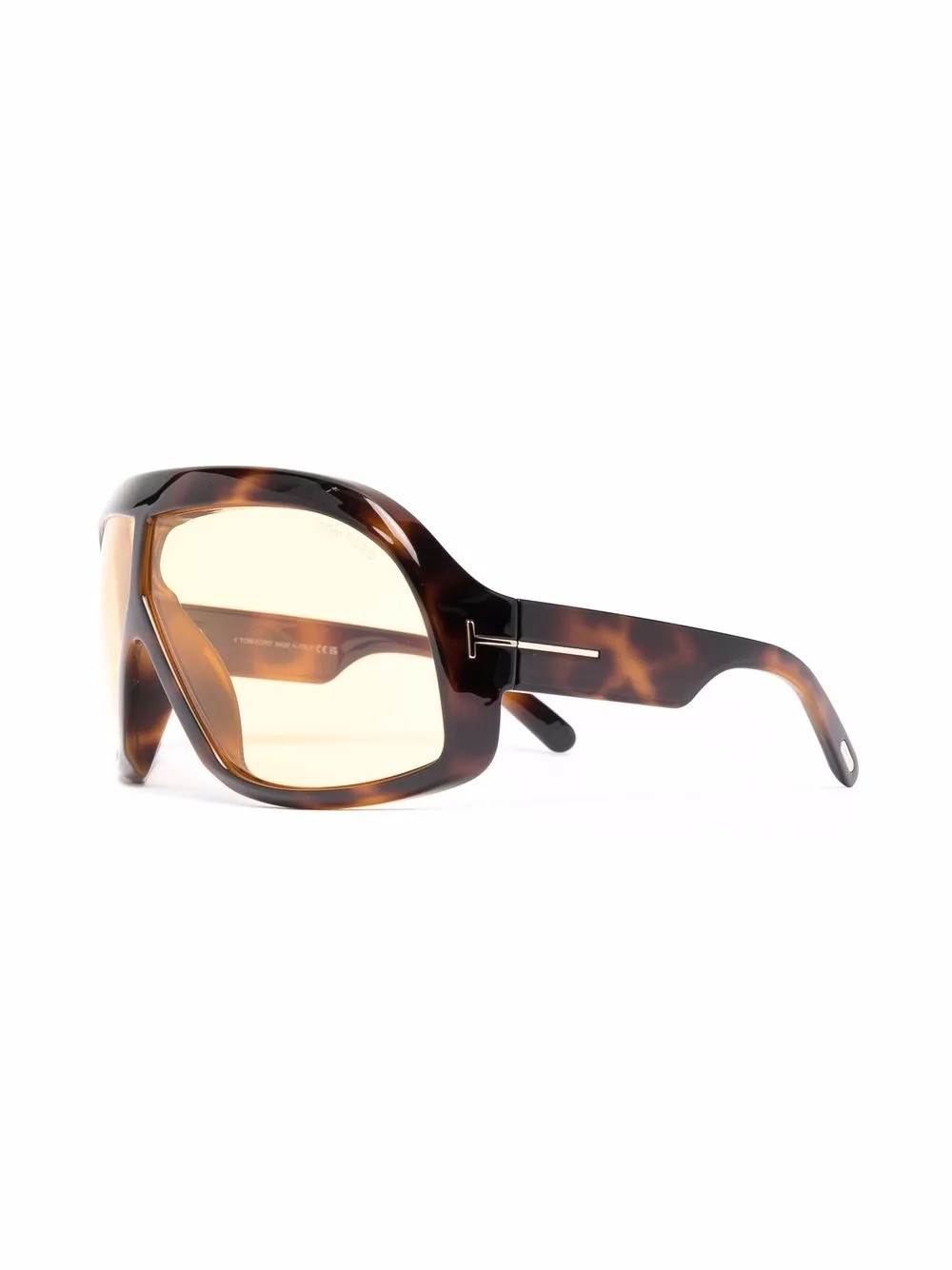 TOM FORD Eyewear Cassius shield-frame Sunglasses - Farfetch | Farfetch Global