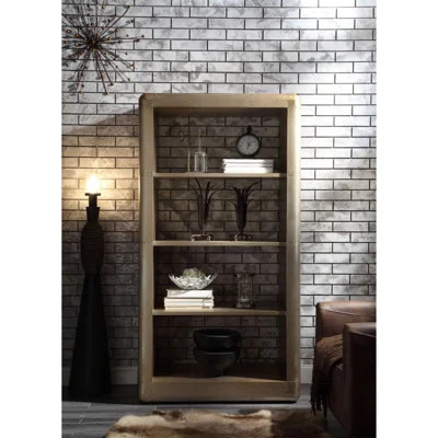 Jennavieve 77.56" H x 41.73" W Solid Wood Standard Bookcase | Wayfair North America