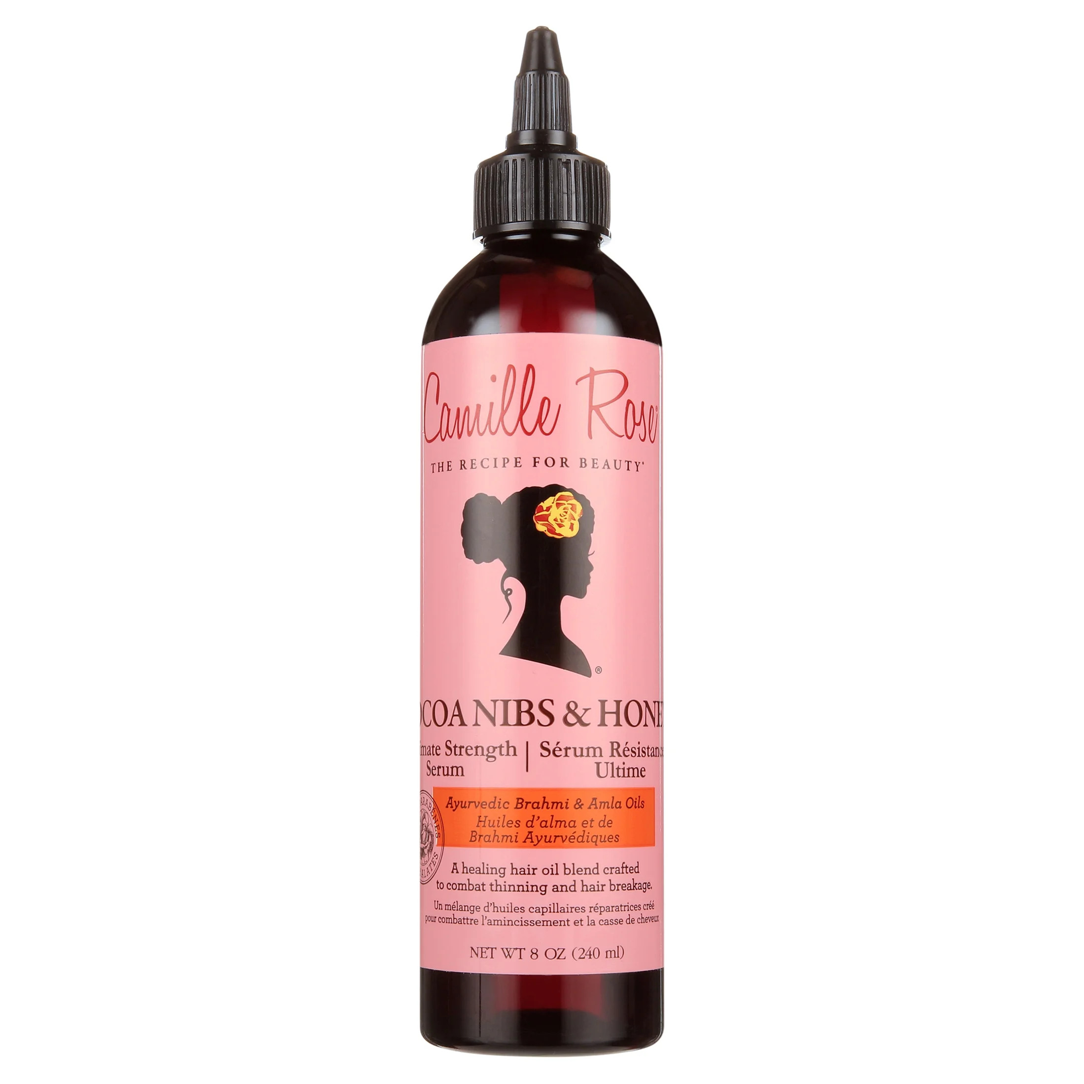 Camille Rose Naturals Cocoa & Honey Ultimate Growth Serum, 8oz, All Hair Types - Walmart.com | Walmart (US)