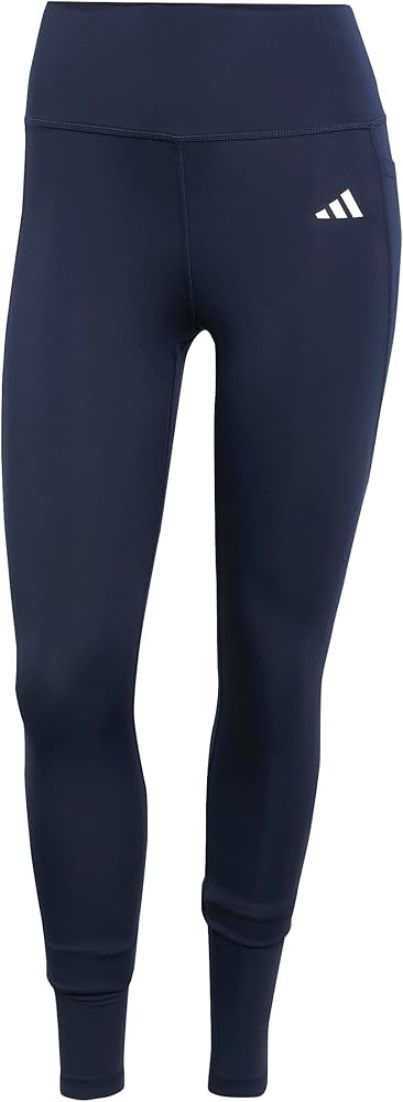 adidas Womens Optime Essentials Athletic Leggings Training Casual - Blue | Amazon (US)