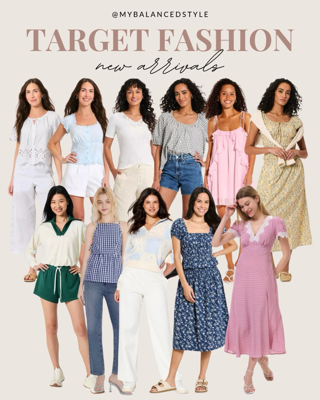 Target new fashion arrivals

summer outfit ideas
warm weather style inspo
vacation ready outfits
lightweight summer looks
effortless everyday outfits
trendy summer pieces
beach to brunch outfits
casual chic summer style
elevated warm weather looks

#LTKSaleAlert #LTKootd #LTKSeasonal