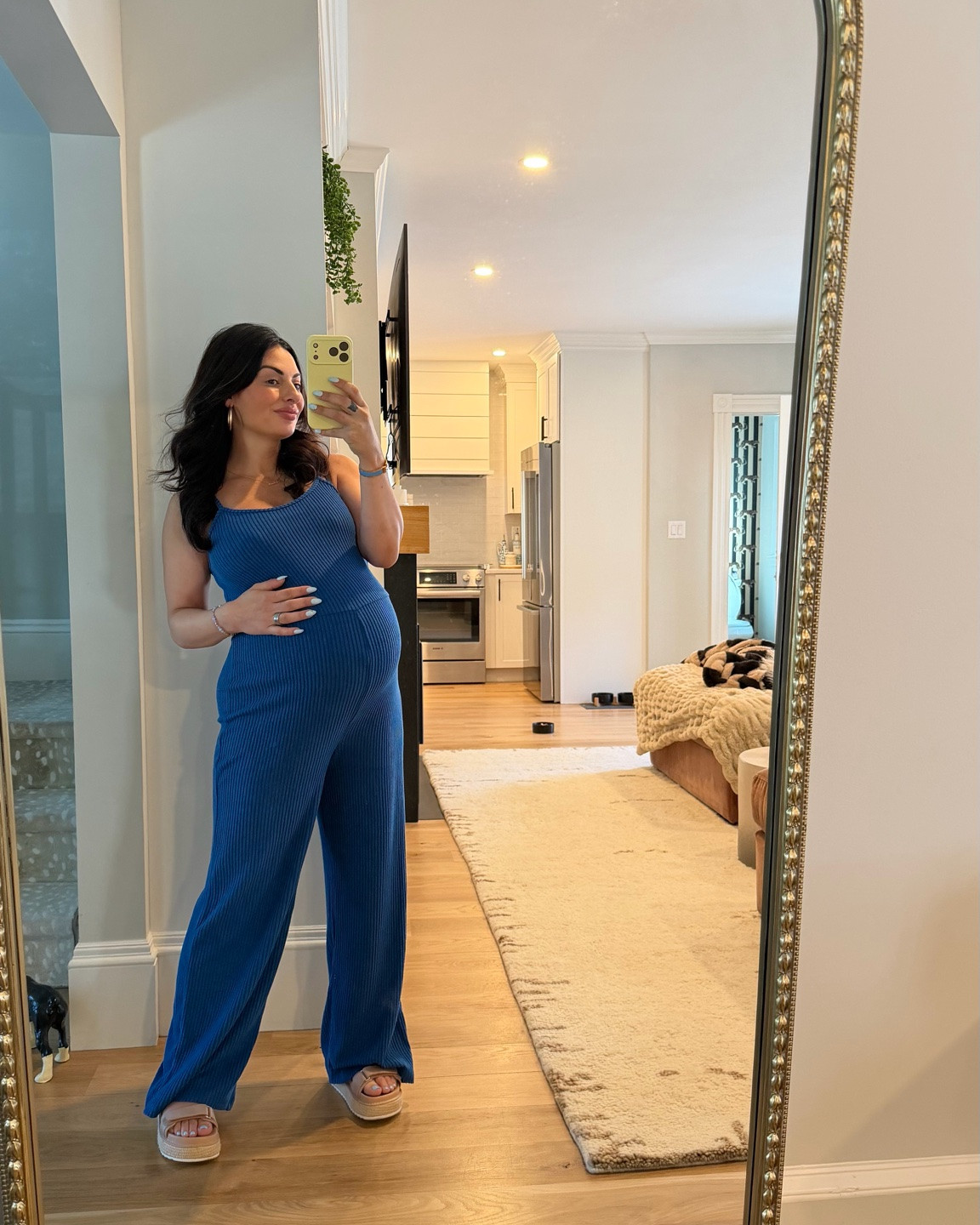 Another day another jumpsuit! 💙 I have these in 3 different colors. So cute and comfy. Easy to wear !

#LTKBump #LTKmomlife #LTKdayinmylife