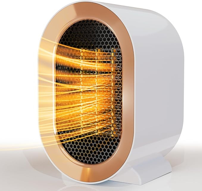 QQT Electric Space Heater,Portable Energy Efficient Space Heaters for Indoor Use,Two-Speed Portab... | Amazon (US)