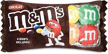 iscream M&M's Package 16" x 8.5" Pillow Set with Mini M&M's Candy Pillows | Amazon (US)