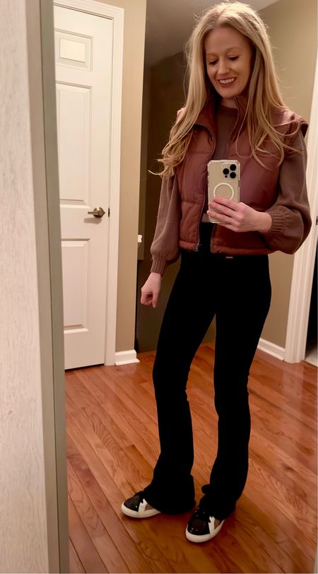 New Years Day #OOTD 

My top is in stock in different color at North&Main Clothing Company and similar shoes as well-take 30% off your purchase site-wide using code 30NMSALE For a limited time only 😘😉

#LTKfit #LTKFind #LTKshoecrush