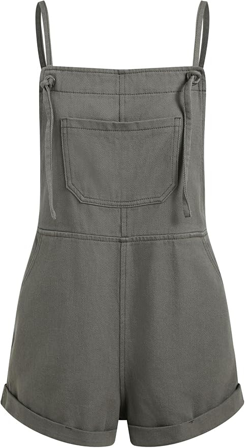CIDER Overall Shorts For Women Jean Denim Rompers Adjustable Strap Loose Fit Overalls Summer Casu... | Amazon (US)