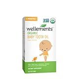 Amazon.com: Wellements Organic Baby Tooth Oil for Teething, Free from Dyes, Parabens, Preservativ... | Amazon (US)