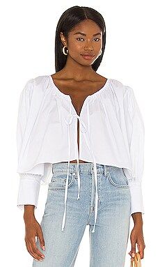 LPA Carey Top in White from Revolve.com | Revolve Clothing (Global)