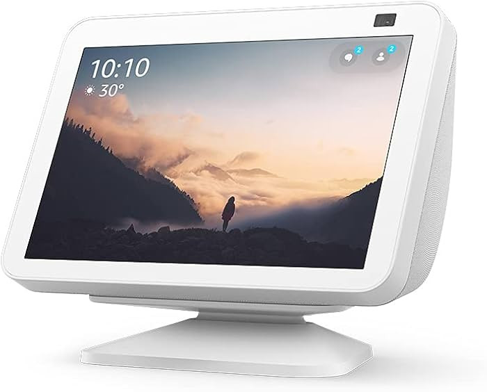 Echo Show 8 (2nd Gen) Adjustable Stand | Glacier White | Amazon (US)