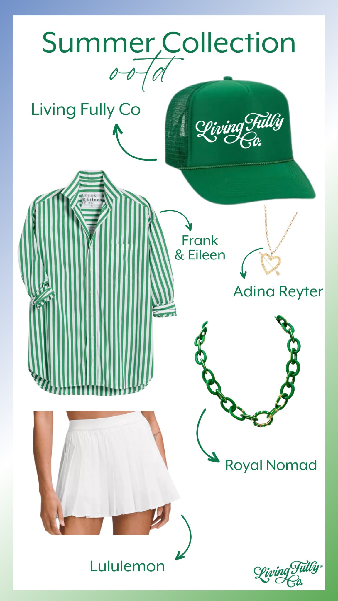 Living Fully Co. green foam trucker OOTD 💚  

#LTKWorkwear #LTKStyleTip #LTKActive