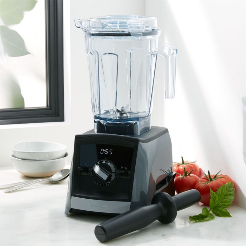 Vitamix Ascent A2500 BPA-Free Slate Grey Blender + Reviews | Crate & Barrel | Crate & Barrel