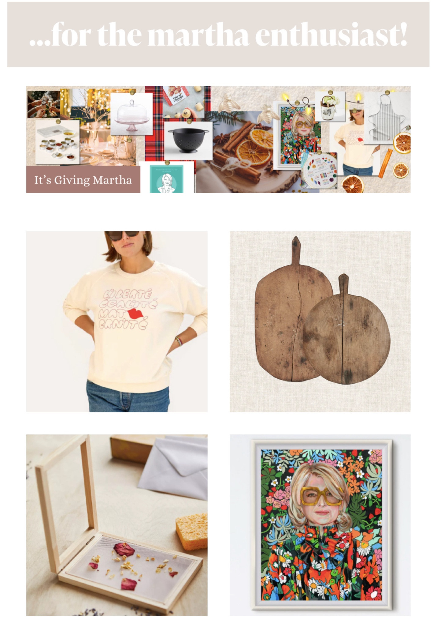 2024 GIFT GUIDE
#thedesignlog 

Gifts for the Martha Stewart Enthusiast

#LTKHoliday #LTKGiftGuide