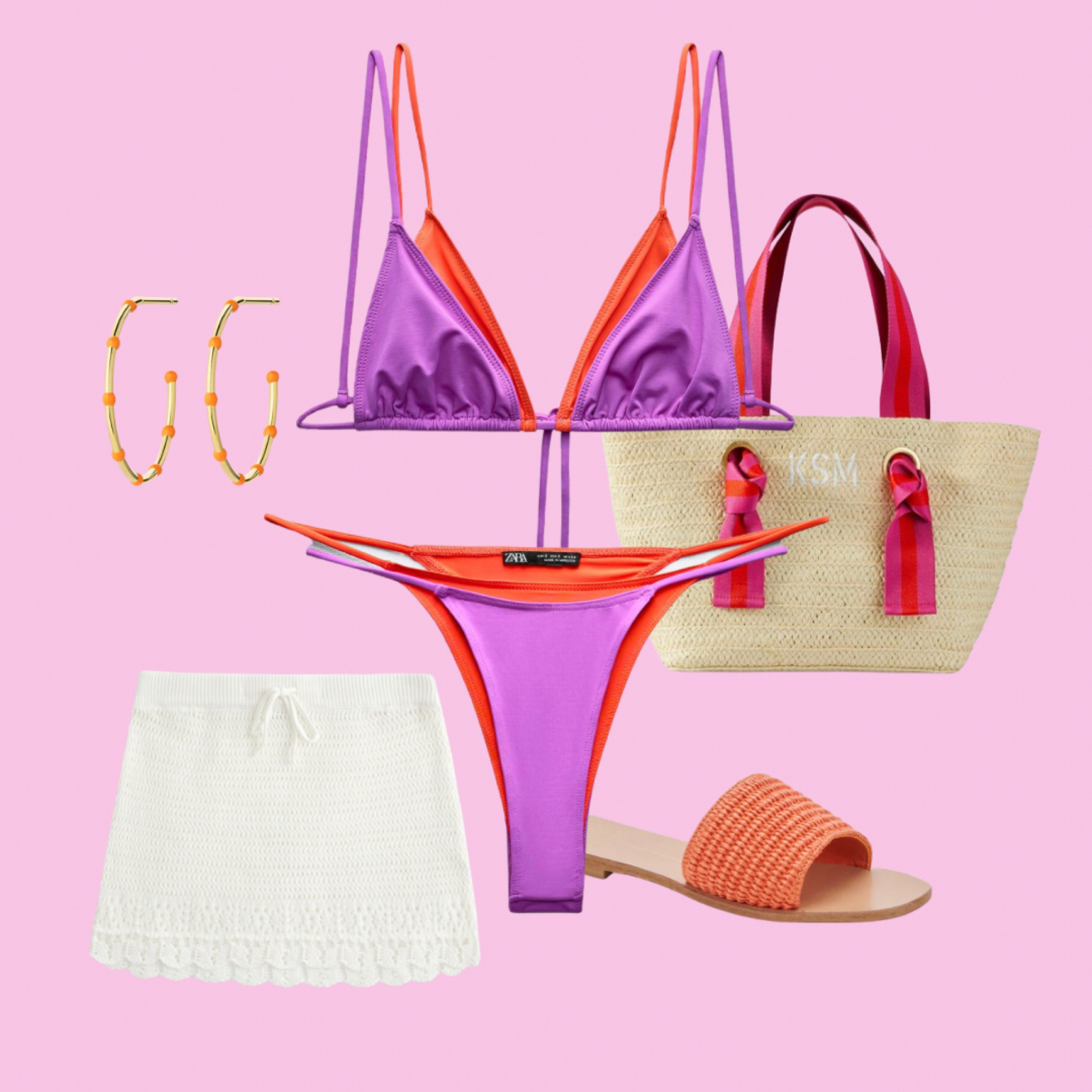 Bright summer swim look💜🧡

Swimmie is from Zara

#LTKStyleTip #LTKSwim #LTKSeasonal