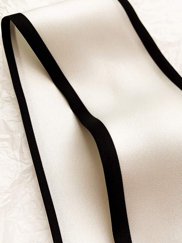 Slogan Graphic Twilly Scarf | SHEIN