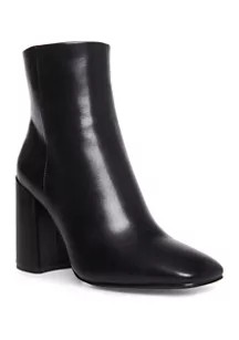 While Square Toe Booties | Belk