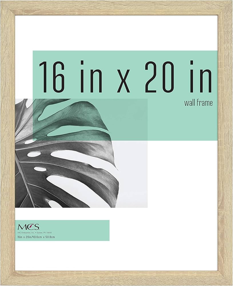 MCS Studio Gallery Frame, Natural Woodgrain, 16 x 20 in, Single | Amazon (US)