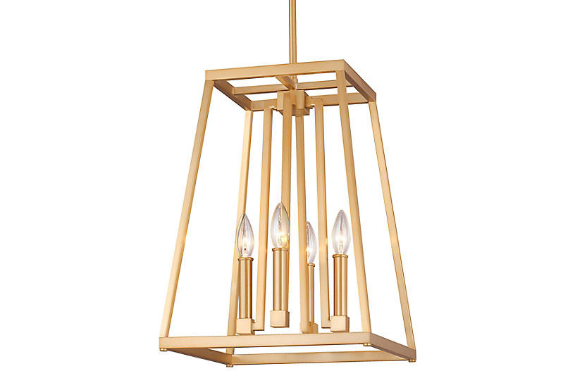 Conant Pendant, Satin Brass | One Kings Lane