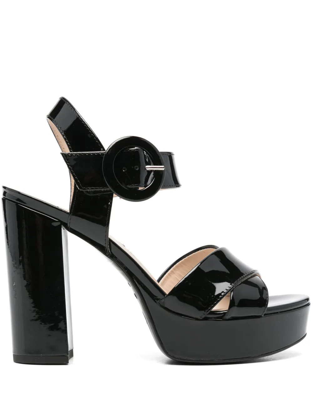 115mm patent leather sandals | Farfetch Global
