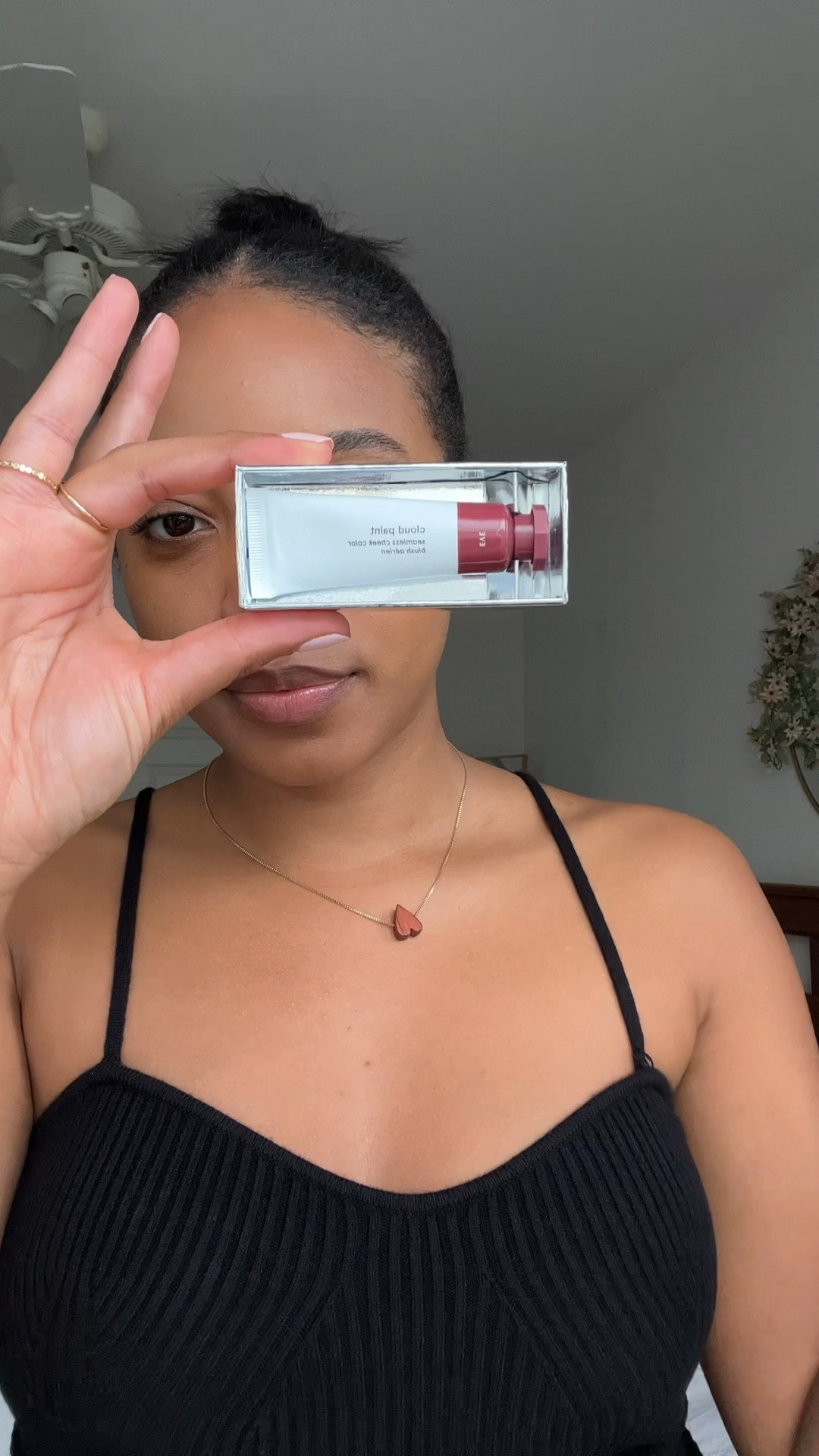 That glossier cloud paint blush is no joke 🥹😂💗 wearing shades EVE & Coupe 

#LTKbeauty