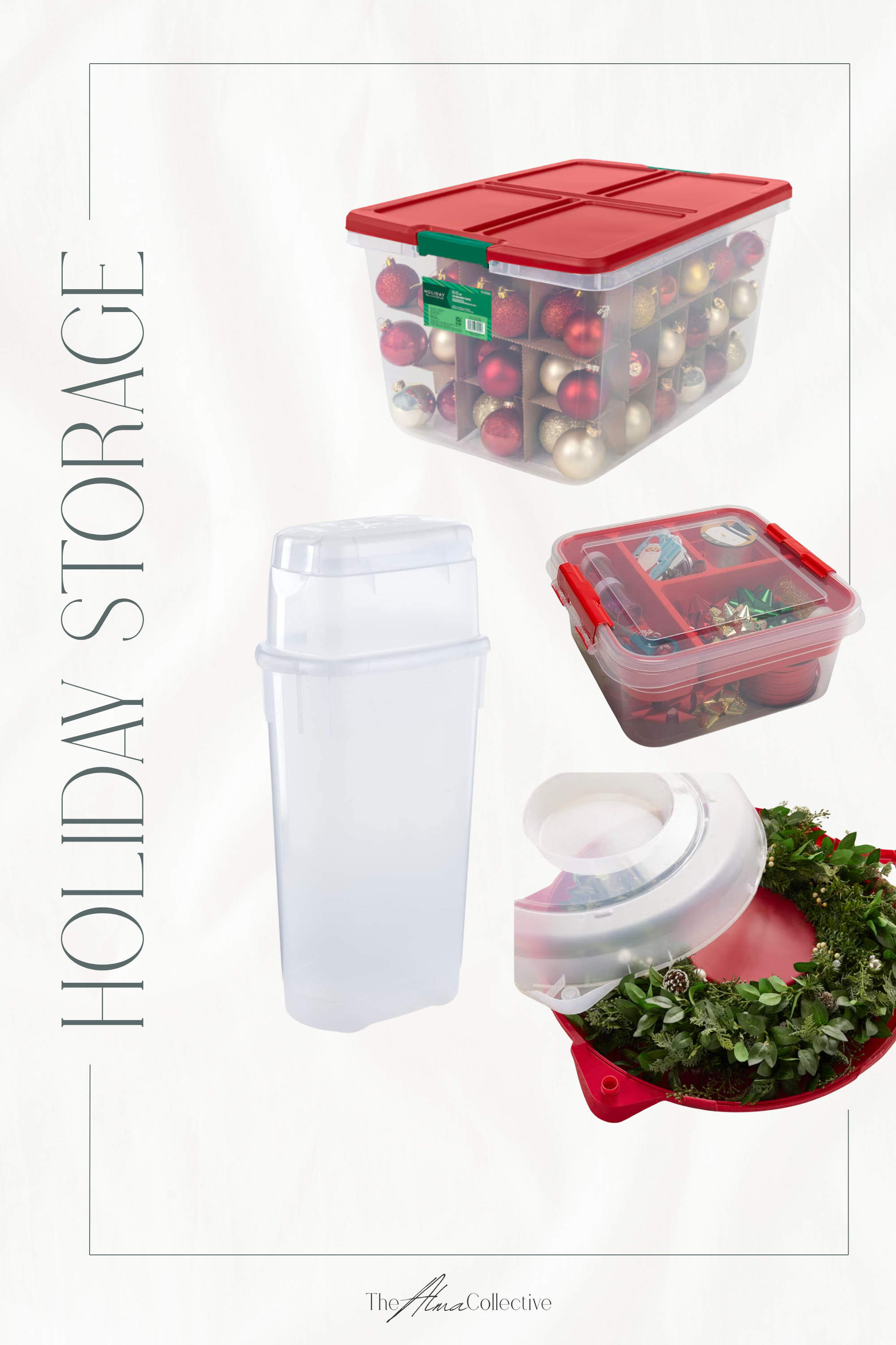 Holiday storage made simple ✨
Linked my favorite finds to keep everything organized for next season. 

 #LTKHoliday #LTKSeasonal #LTKHome