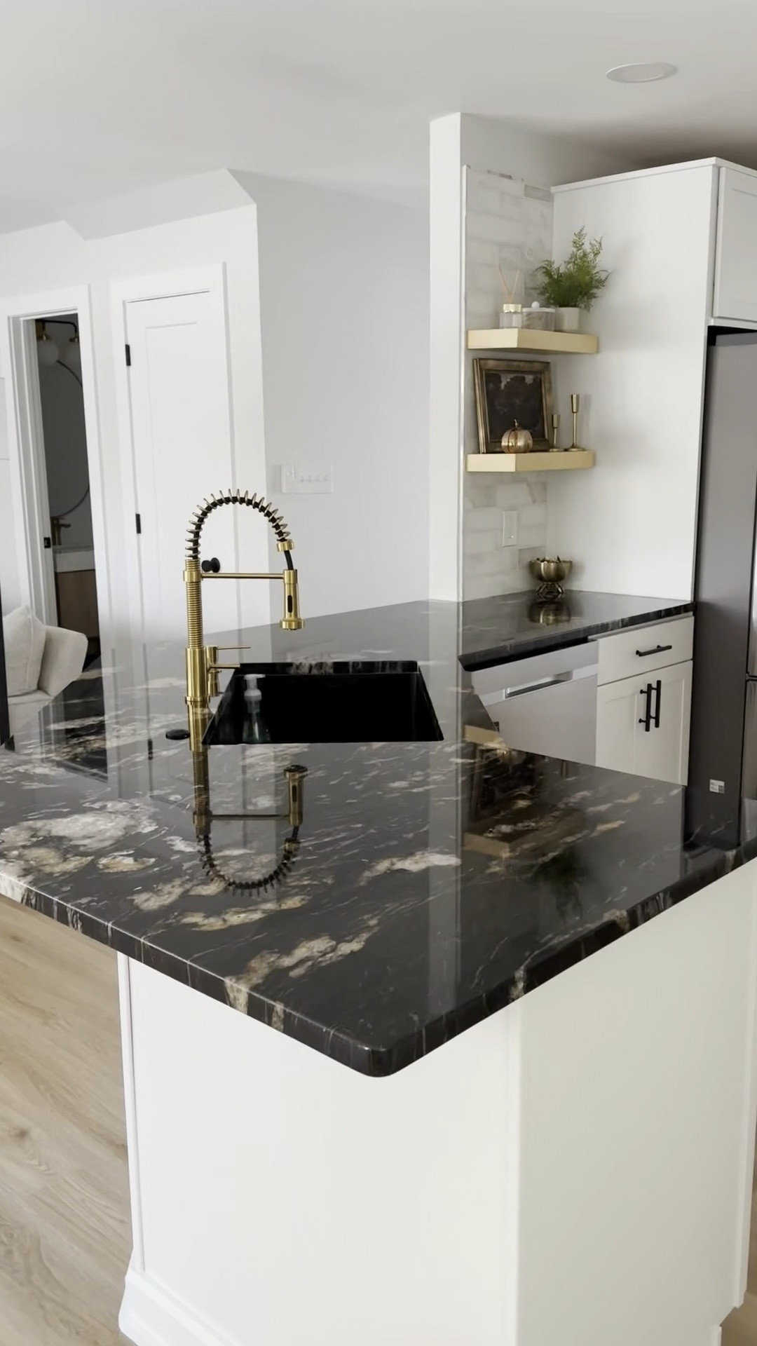 Home reset 

Dining room table, dining room chairs, arch cabinet, chandelier, accent chairs, leather chairs, modern home decor, floating shelves, shelf decor 

#LTKHome #LTKStyleTip #LTKVideo