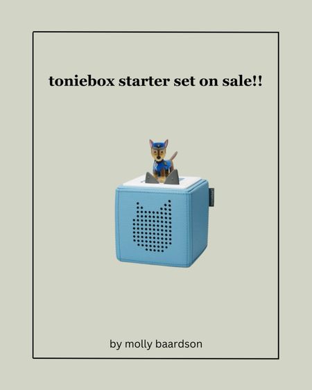 Toniebox still on sale!!✨
A great gift for your toddler for xmas 🎄 

#toniebox #toddlergifts #LTKsale

#LTKGiftGuide #LTKfindsunder100 #LTKkids