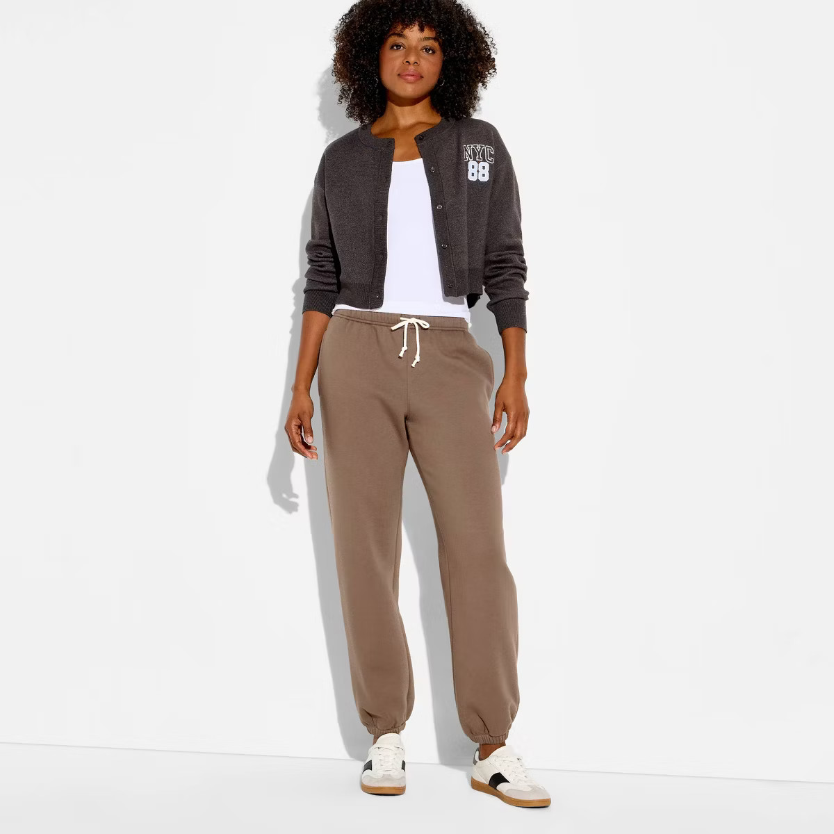 Women's Mid-Rise Baggy Jogger Pants - Wild Fable™ | Target