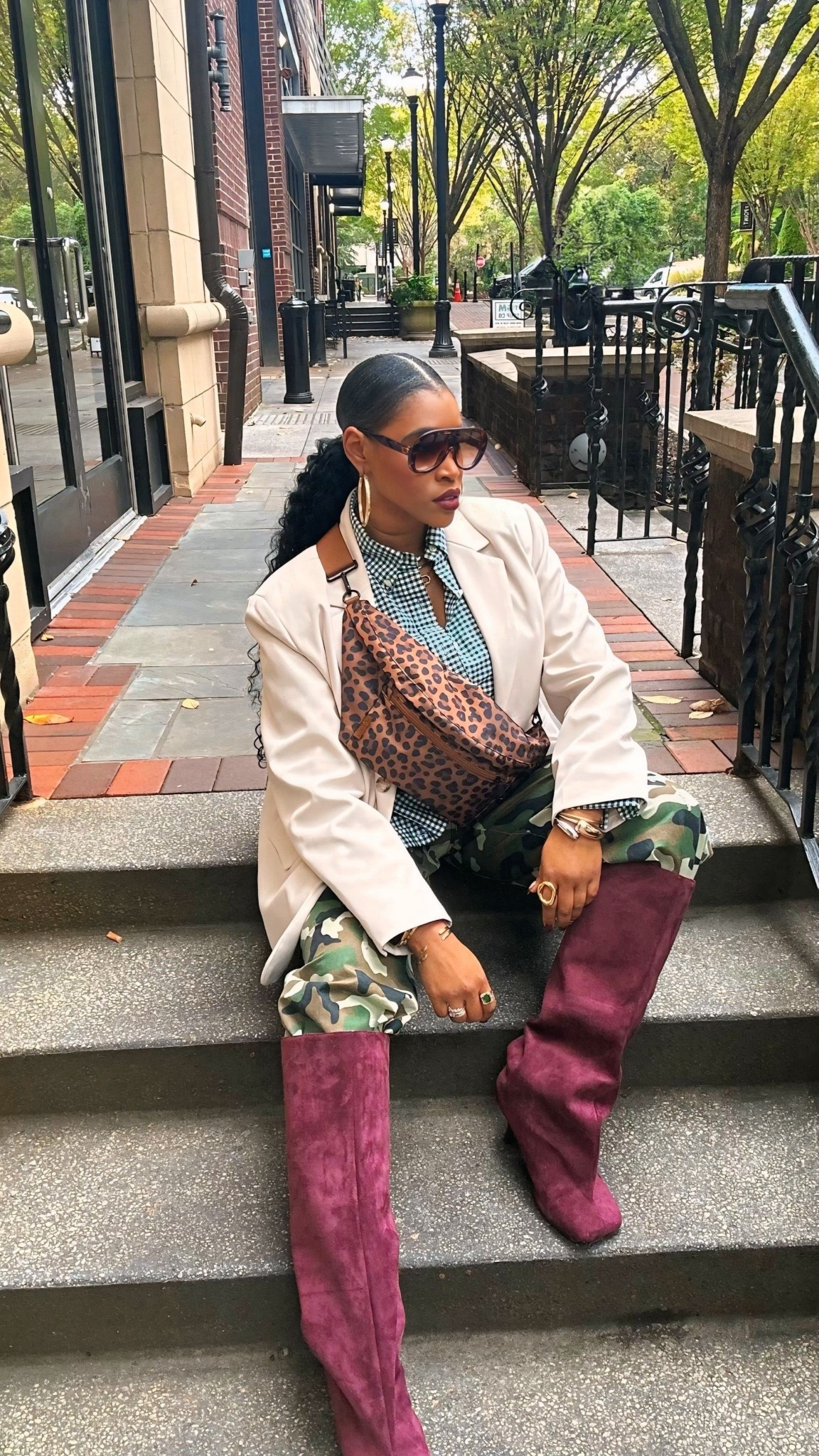 Mixing prints and playing with texture — because blending bold with polished is always in season. 

#LTKItBag #LTKFindsUnder100 #LTKStyleTip