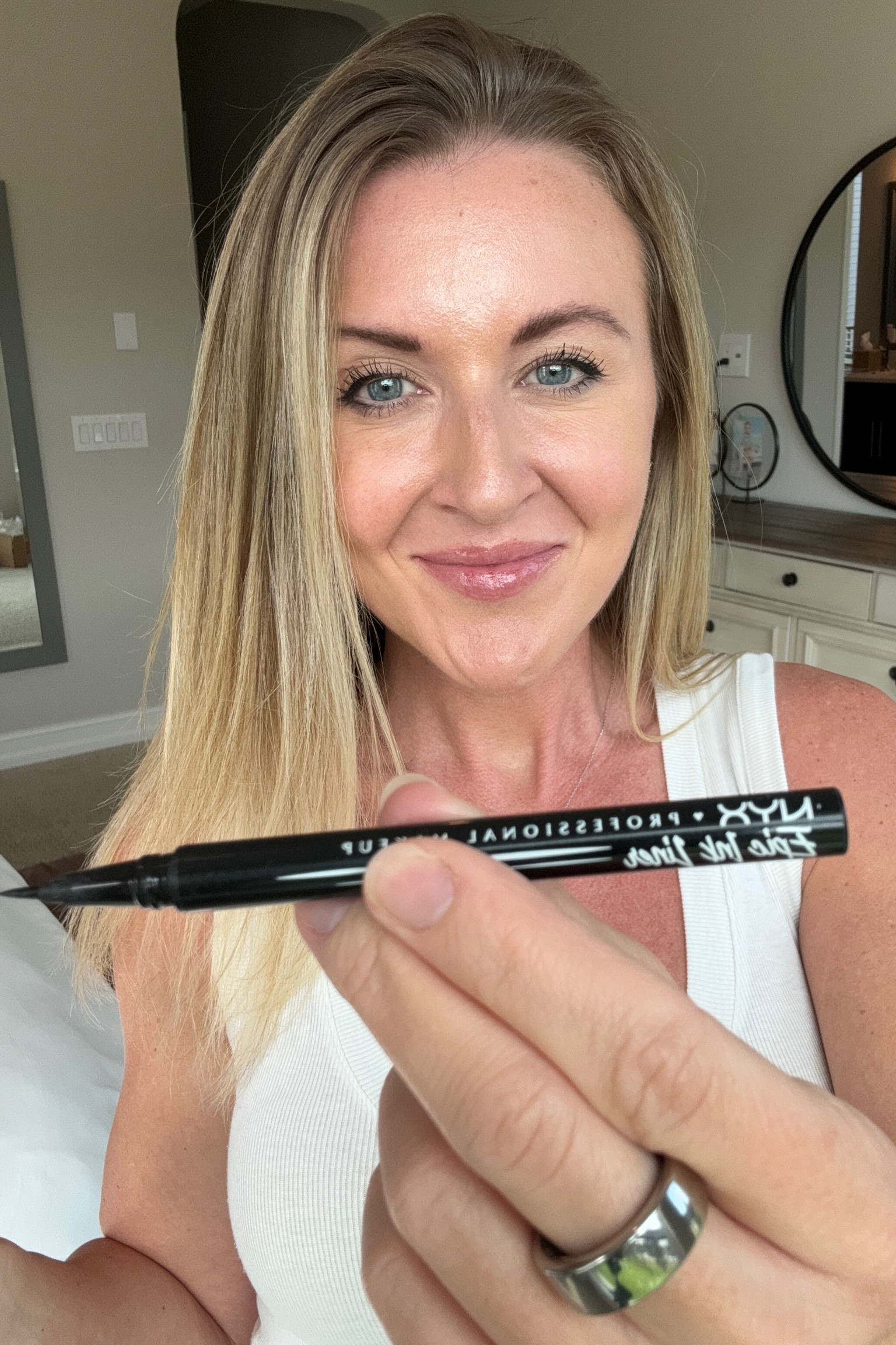 The perfect line every time! Make it subtle or add a little flare with some wing action. The precision and wearability is *chefs kiss* my favorite part, it doesn’t smudge off throughout the day and stays in place even if I’m working out. 

#LTKstyletip #LTKbeauty #LTKGiftGuide
