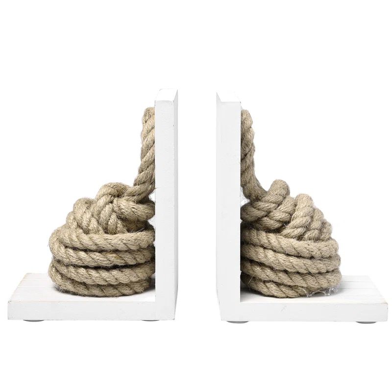 Nautical Non-skid Bookends (Set of 2) | Wayfair North America