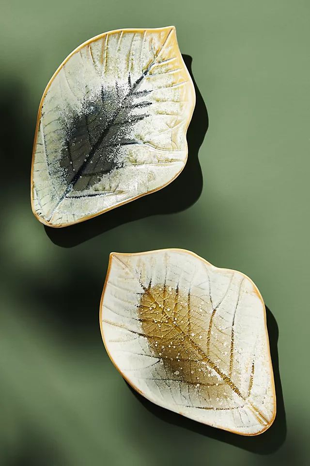 Oak Leaf Side Plate | Anthropologie (US)