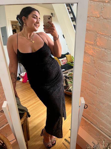 OBSESSED with this dress! I mean wowwww! Got a US 12, could’ve sized down, there’s room! And these shoes I mean come on  

#LTKwedding #LTKHoliday #LTKcurves
