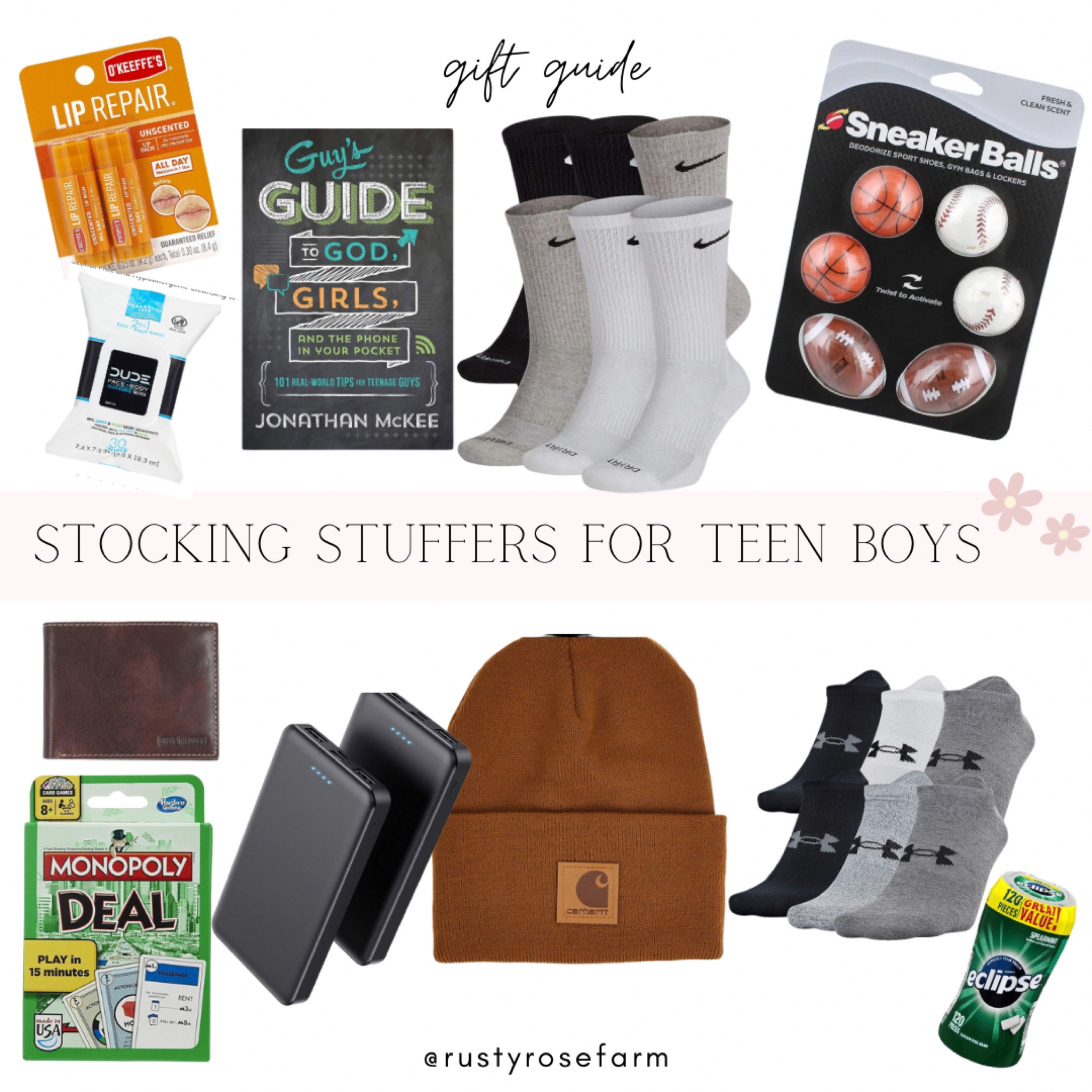Teen boy stocking stuffers, gift guides for boys, Christmas gifts.

#LTKGiftGuide #LTKSeasonal #LTKHoliday