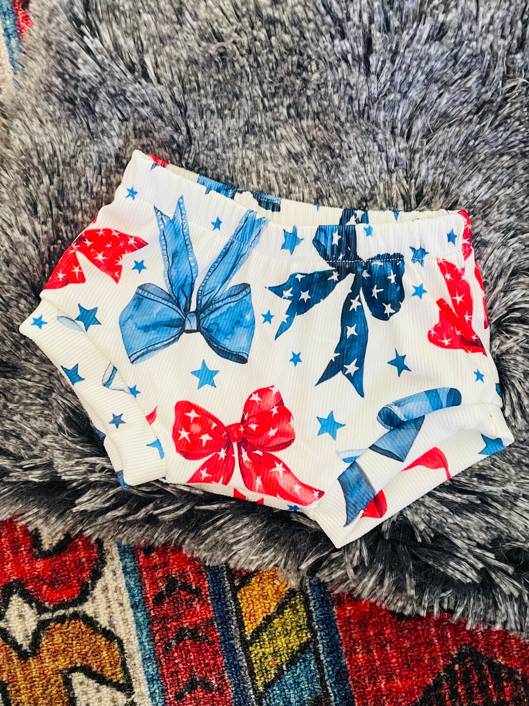 Bow Babe Patriotic Shorties Shorts Only 4th of July Baby Outfit , Patriotic Outfit, Kids Outfit -... | Etsy (US)