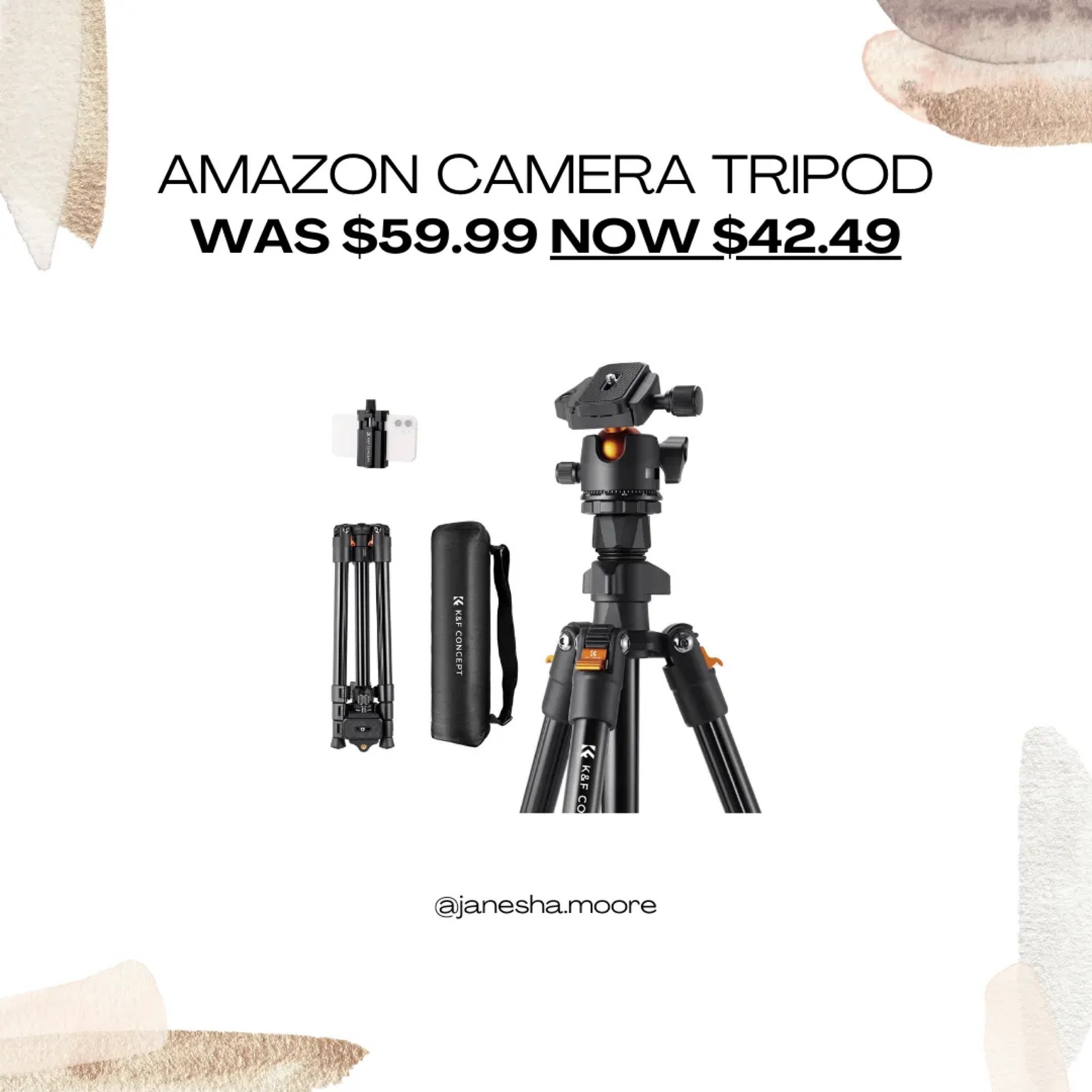 Amazon Camera Tripod | WAS $59.99 NOW $42.49

#LTKhome #LTKsalealert