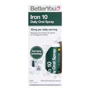BetterYou Iron 10 Daily Oral Spray 25ml | Boots.com
