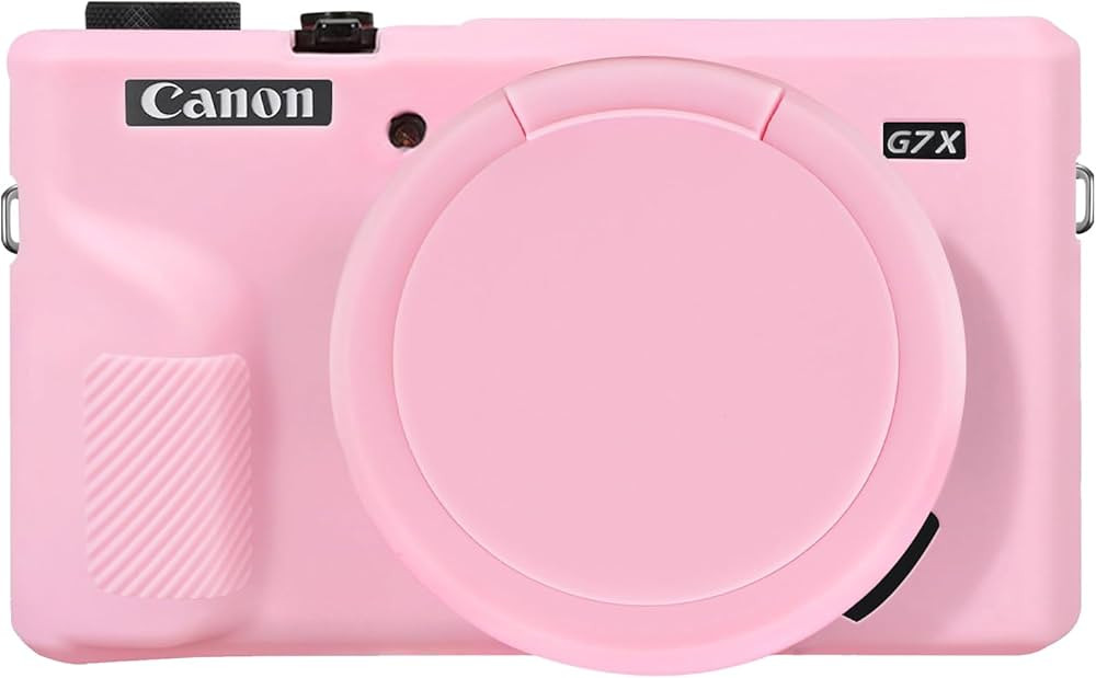 Case for Canon Powershot G7X Mark II Digital Camera, Soft Silicone Protective Cover Case with Rem... | Amazon (US)