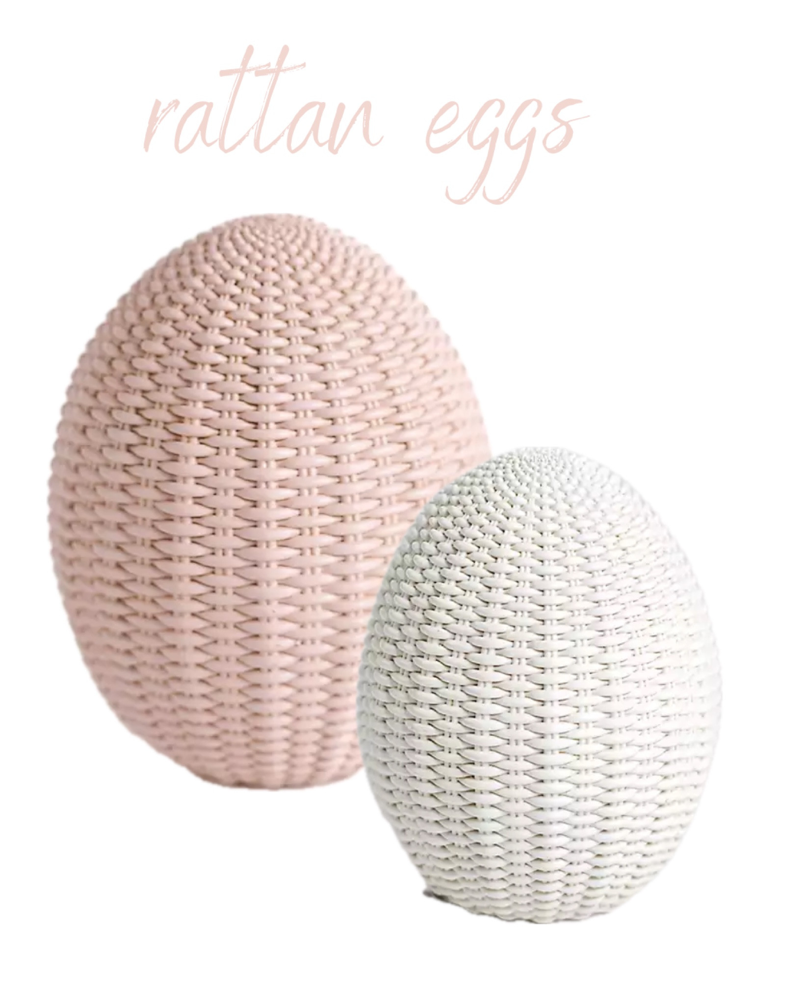 rattan eggs 😍



#LTKhome #LTKSpringSale #LTKSeasonal