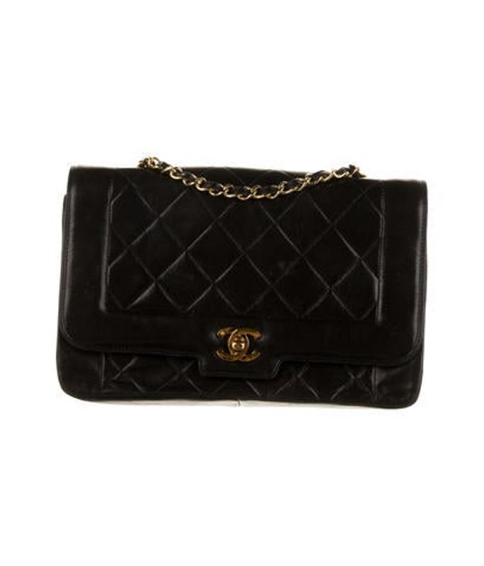Chanel Vintage Quilted Flap Bag Black Chanel Vintage Quilted Flap Bag | The RealReal