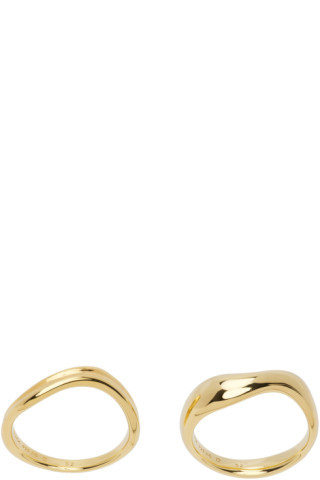 Gold Vayu Ring Set | SSENSE