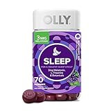 OLLY Sleep Gummy, Occasional Sleep Support, 3 mg Melatonin, L-Theanine, Chamomile, Lemon Balm, Sleep | Amazon (US)