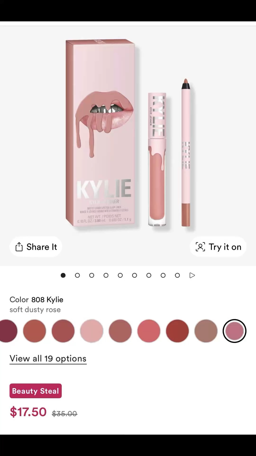 In sale @ulta 

#LTKSpringSale #LTKSaleAlert #LTKBeauty