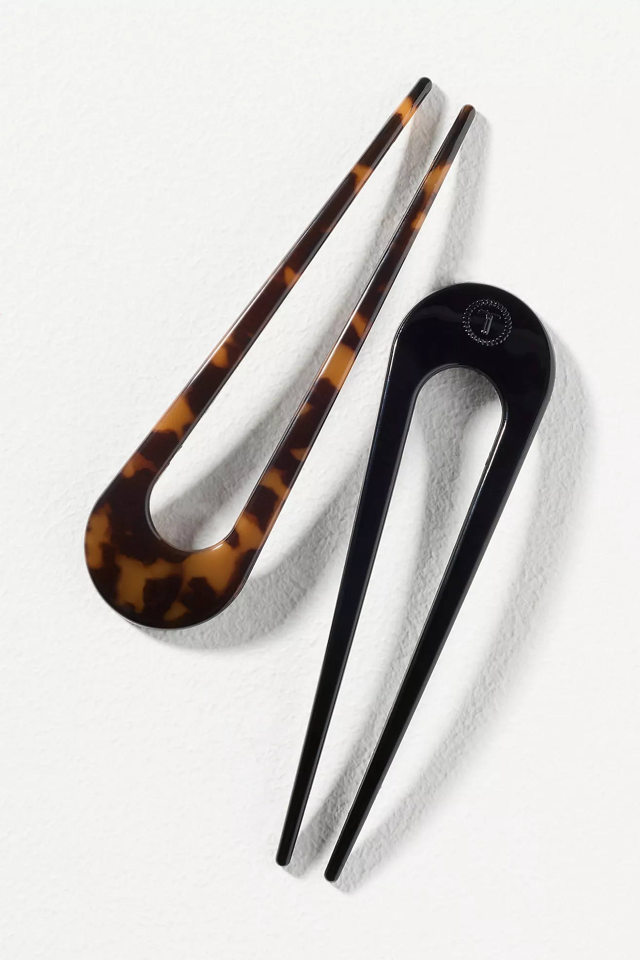 TELETIES French Hair Pins, Set of 2 | Anthropologie (US)