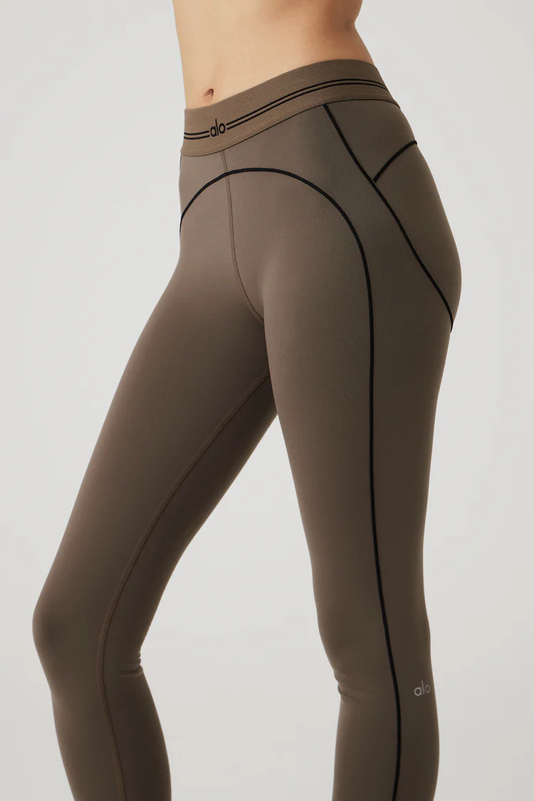 Airbrush High-Waist Heart Throb Legging | Alo Yoga (US)