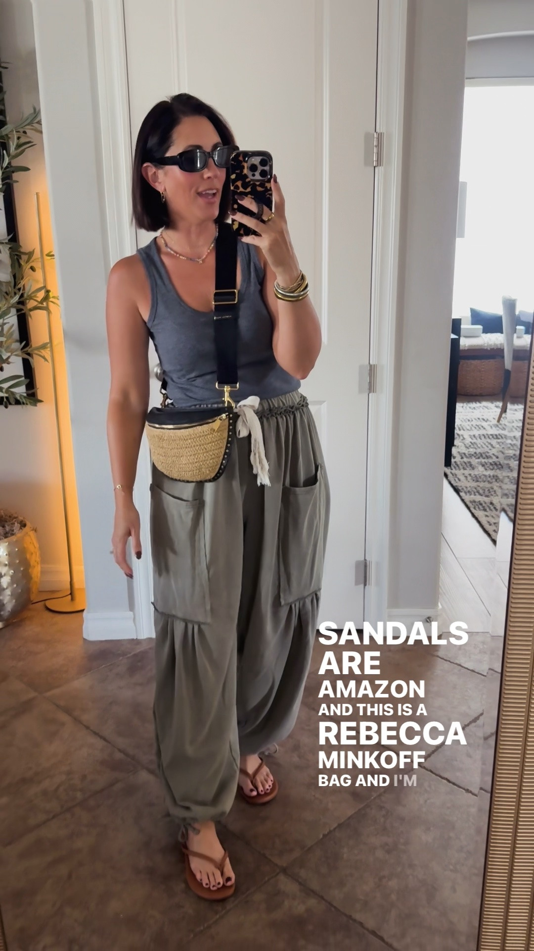 Today’s casual OOTD! 

Balloon, sweatpants - size small 
tank - size medium ￼￼

Casual fall style, Amazon, Amazon fashion, easy outfit, casual outfit inspo

#LTKootd #LTKOver40 #LTKSaleAlert